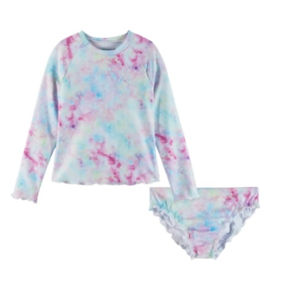 Andy & Evan Pastel Tie-Dye Swimsuit- New with Tags